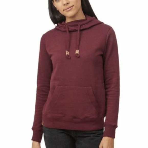 tentree Tops - Tentree TreeFleece Banshee Hoodie | XL | Burgundy